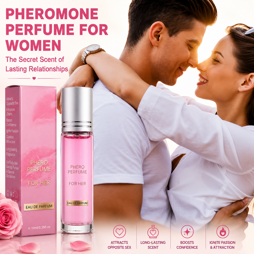 Women’s Floral Perfume Oil Rollerball, Long Lasting Fragrance, Elegant & Romantic Scent for Daily Wear, Dates & Special Occasions, Portable Travel Size Perfume, 10ml