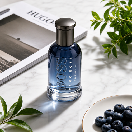 Hugo Boss Bottled Infinite Eau de Parfum – Woody Men's Cologne – With Notes of Apple, Patchouli, Lavender & Sandalwood – Long