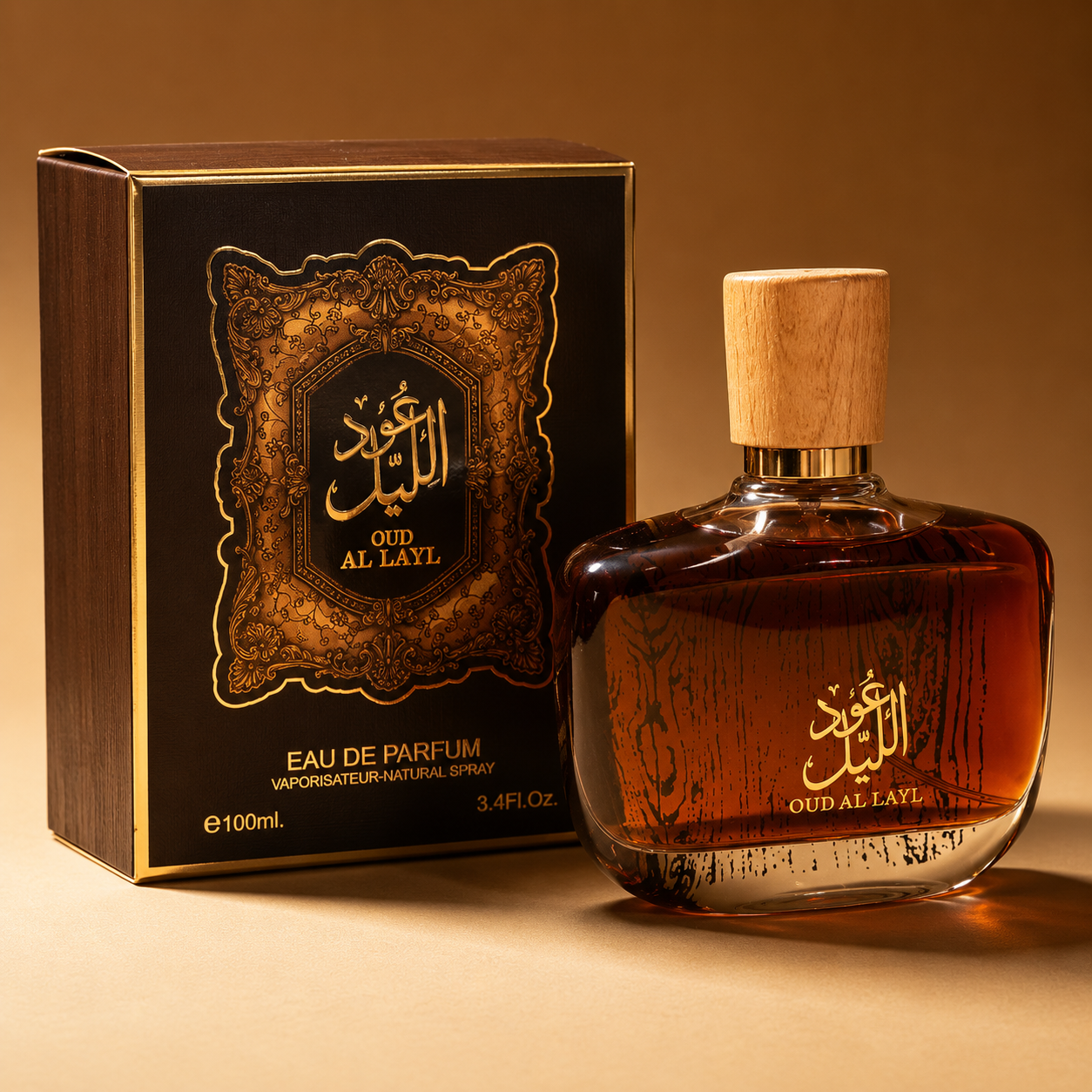 Arabic Sandalwood Perfume for Men, Classic Agarwood & Musk Fragrance, Long Lasting Woody Eau de Parfum, Elegant Arabian Cologne for Daily Wear & Special Occasions, 50ml