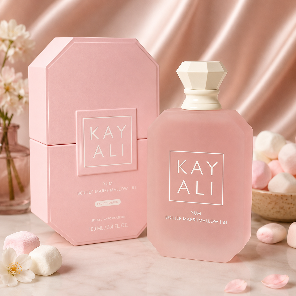 KAYALI Eau de Parfum Intense Spray, 100ml / 3.4 Fl Oz, Sweet Fruity Floral & Warm Woody Fragrance, Long Lasting Luxury Perfume for Women & Men