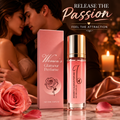 Women‘s Rose Perfume Rollerball, Light & Elegant Scent, Long Lasting & Portable for Day & Date, Fresh Natural Fragrance Gift